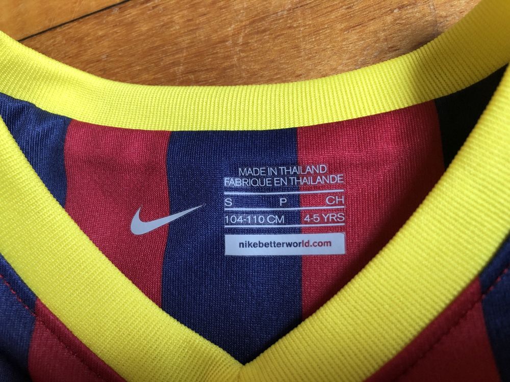 Крутейшая детская футбольная футболка Nike FC Barcelona FCB оригинал