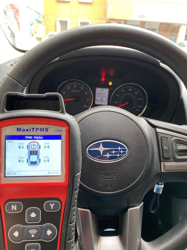 Прошивка привязка датчиков давления колес TPMS