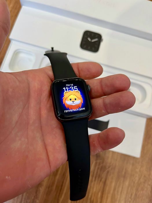 Apple Watch Series 5 40 mm 100% акумулятор з коробкою Епл вотч 5 40 мм