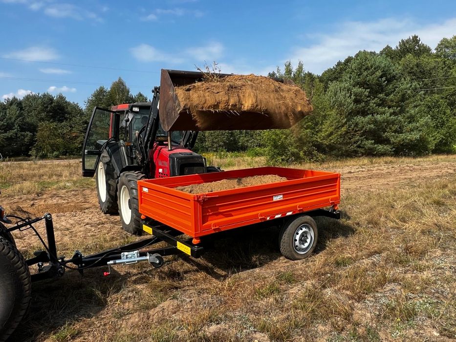 HIT Przyczepka wywrotka 1.5t ! Kiper 3-strony !