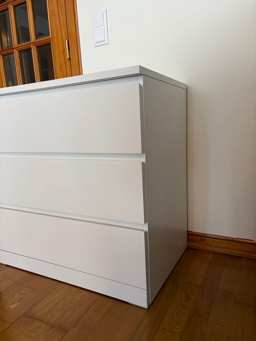 Cómoda MALM com 3 gavetas IKEA