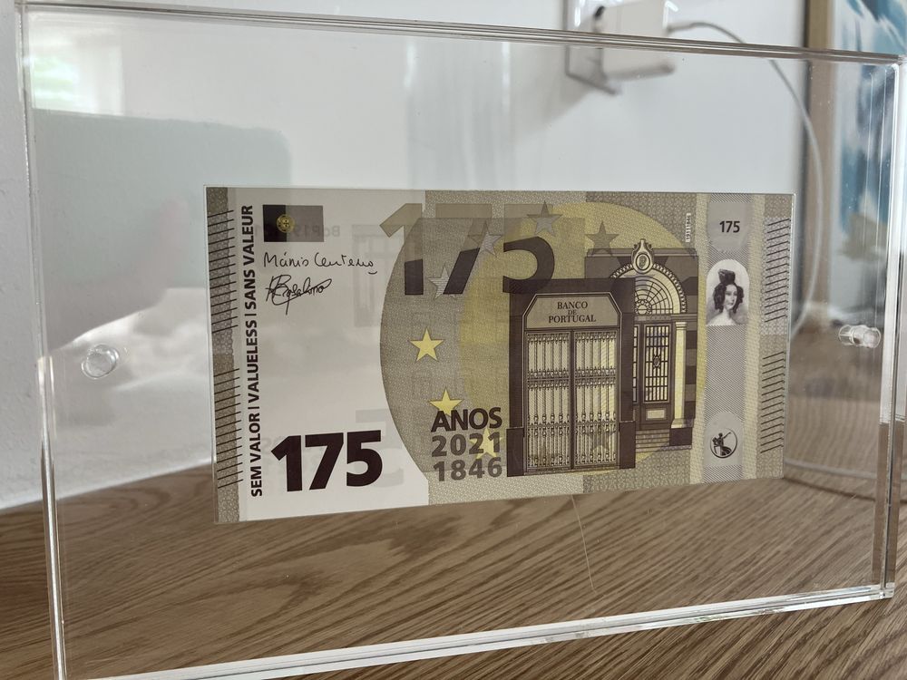 Nota 175 Comemorativa Euro