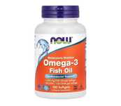 iHerb rybiy zhir s omega-3, 1000 mg, 180 EPK,
120 DGK, 100 kapsul