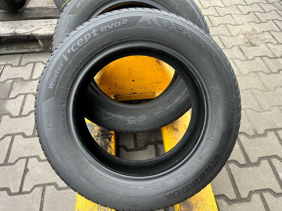 Opony zimowe 2x 205/60 R16 96H XL Hankook Winter evo2 #3644