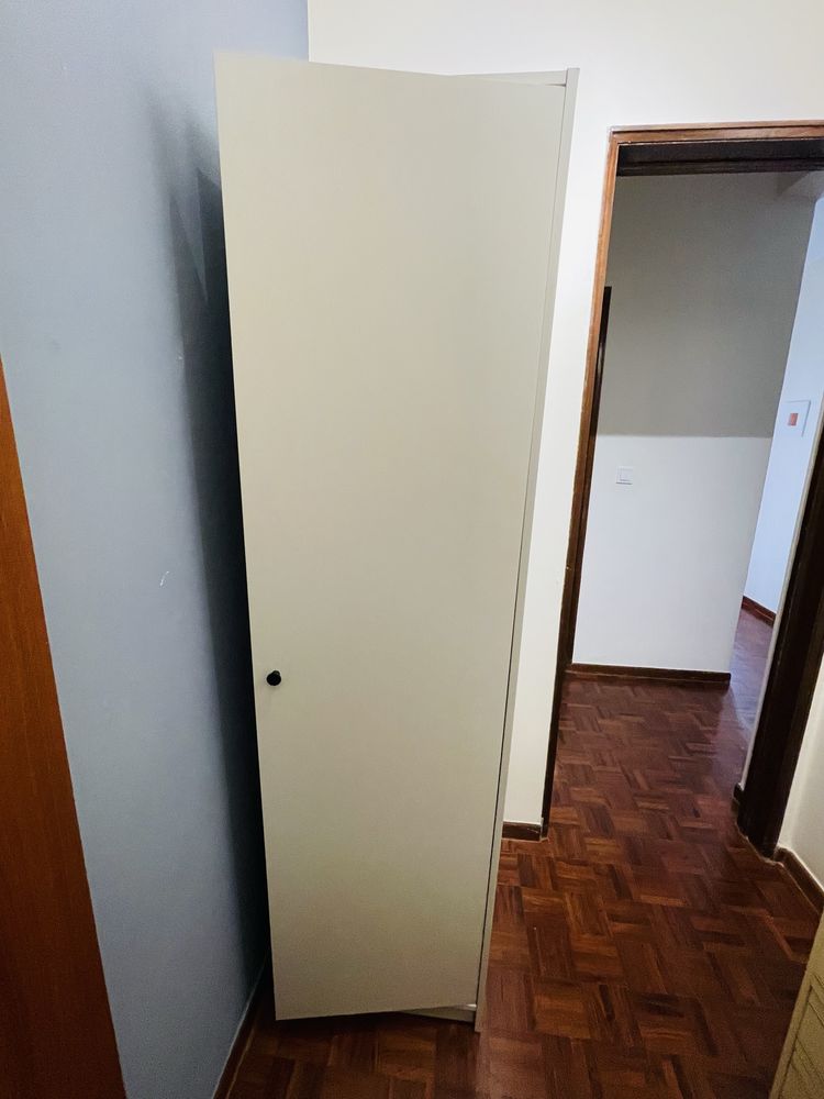 Ikea Roupeiro, bege claro, 49x55x186 cm