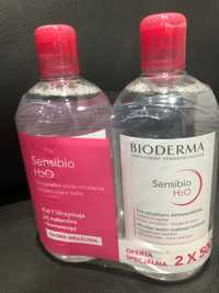 Bioderma Sensibio H2O. 2x500 ml Płyn Micelarny. OKAZJA !!! 1000 ml