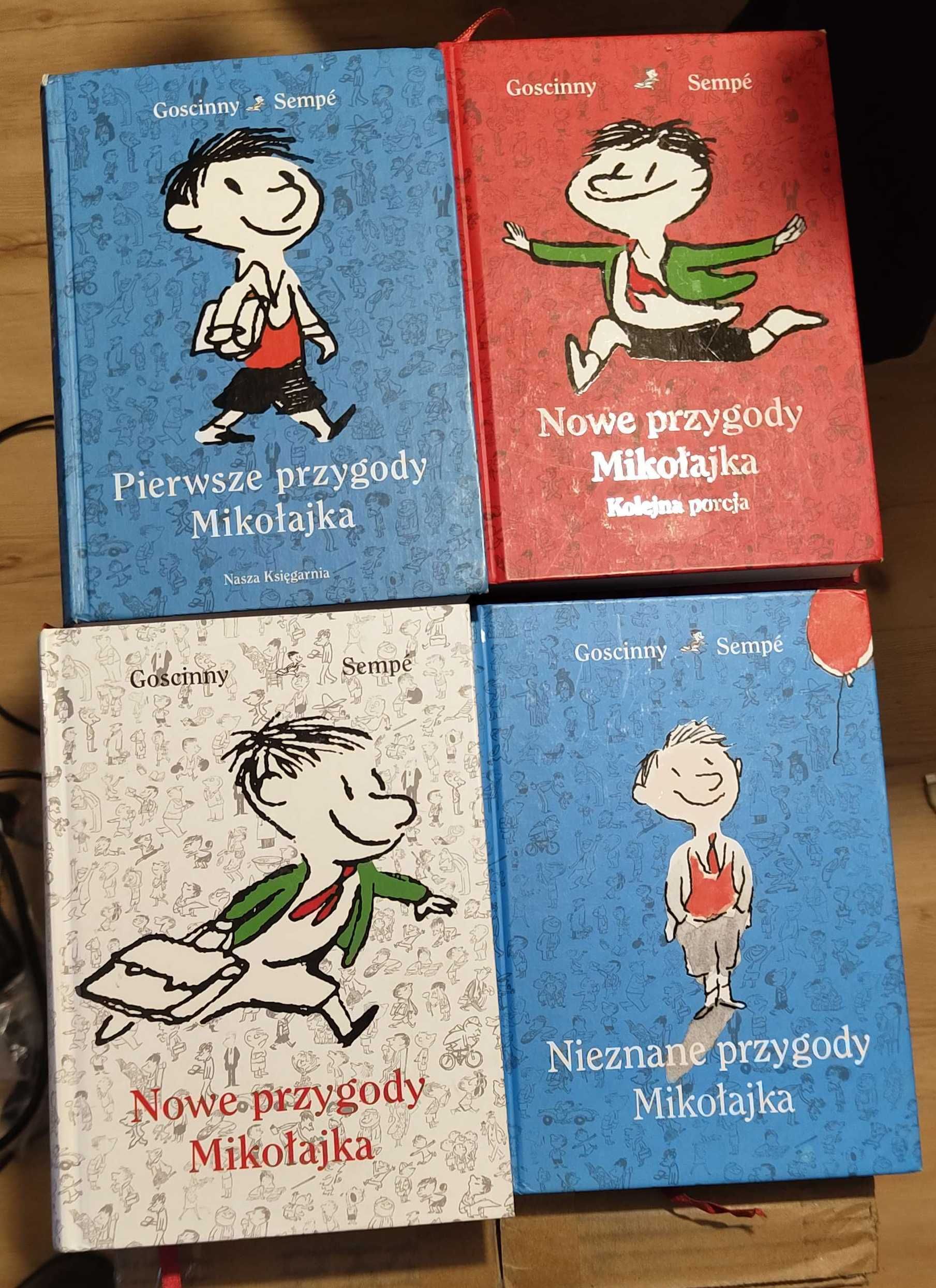 Mikołajek - 4 części, Goscinny i Sempé