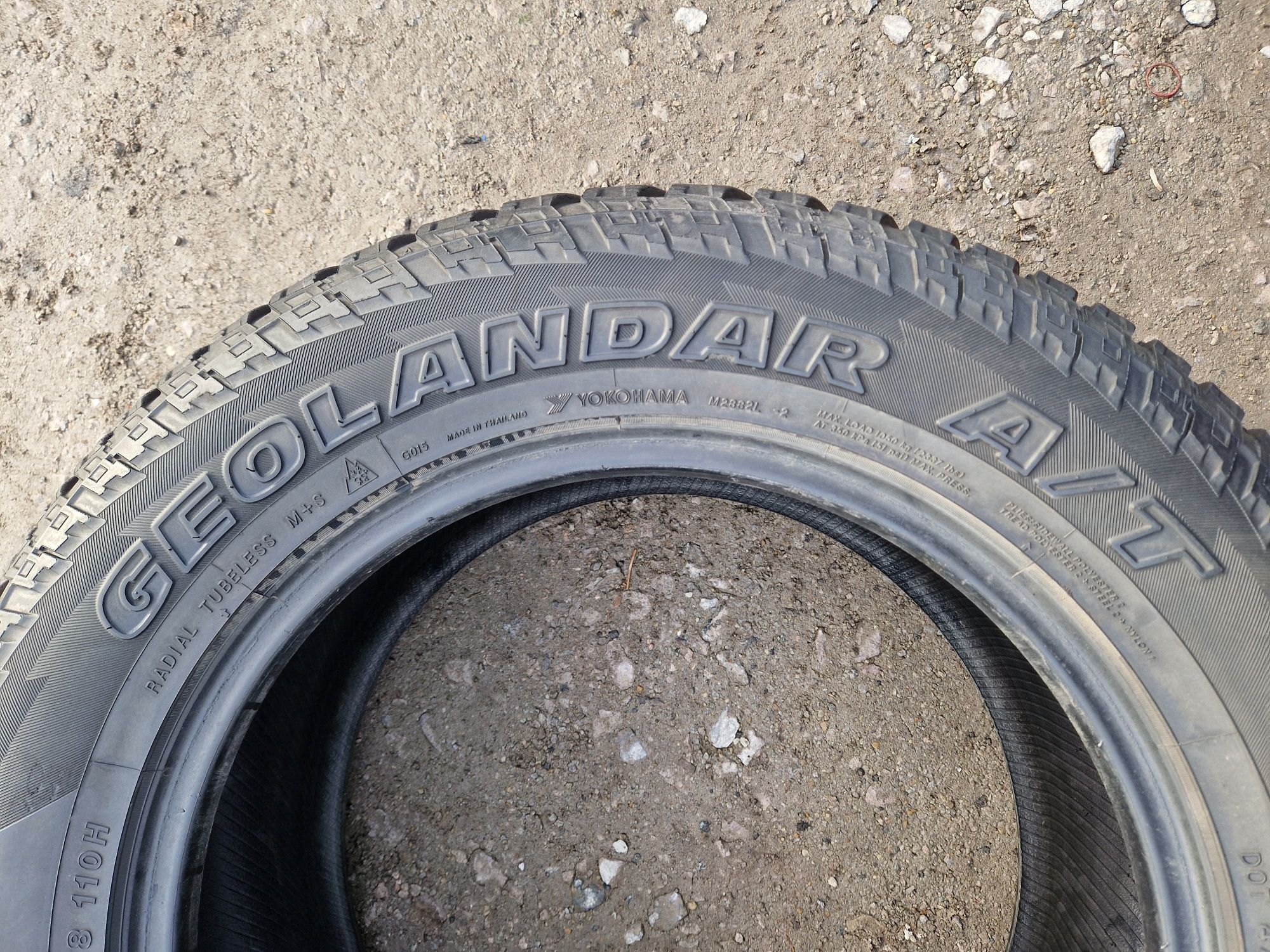 Opony zimowe Yokohama Geolandar A/T  GO15  265/60r18 (110H)