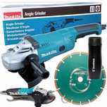 Zestaw szlifierka kątowa  2200W MAKITA+ Tarcza diamentowa  230MM