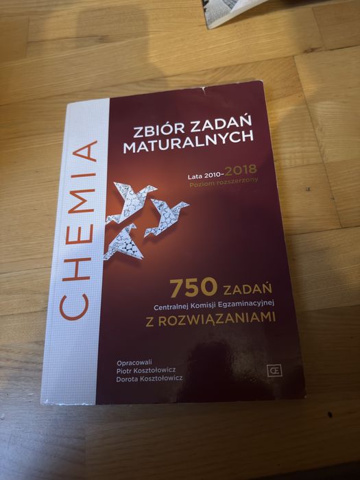 Chemia – Zbiór zadań maturalnych, poziom rozszerzony