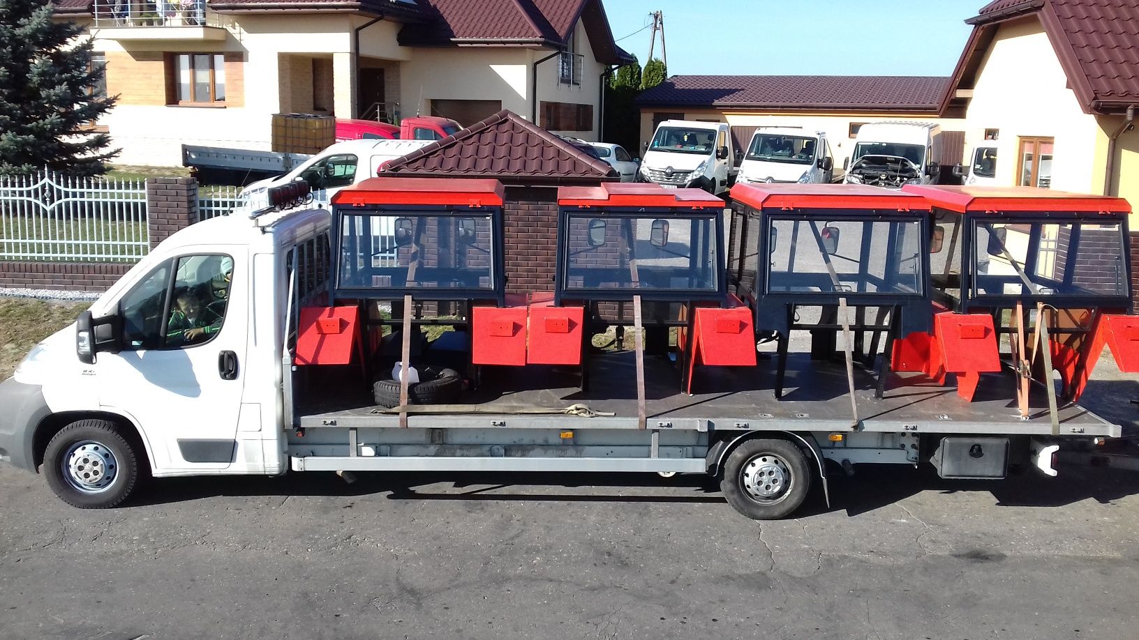 Kabina kabiny ciagnikowe c330 c360 mf t25 bizon transport PROMOCJA