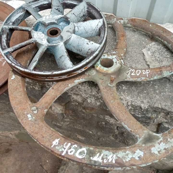 Продам шківи бу різних розмірів  1200 гр