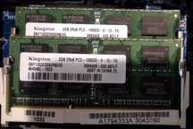 Pamięć ram ddr3 kingston sny1333D3S9DR8/2G 4gb