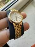 Citizen Quartz Watch Go Dourado Vintage anos 80/90