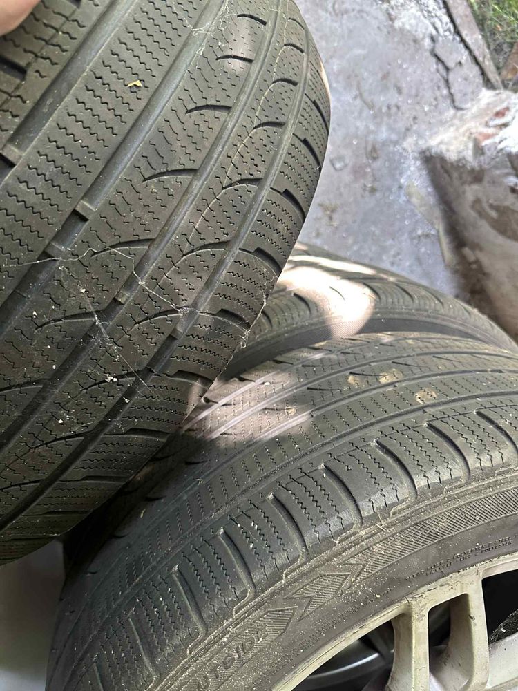 4x Felgi z oponami zimowe do Audi (a6 c6) 245/ 45 R 18