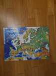 Puzzle mapa Europy dla dzieci
