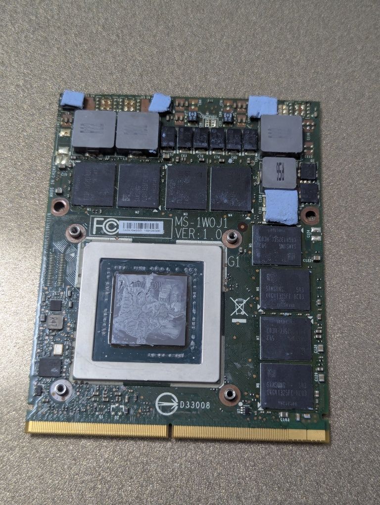 GTX980m, MXM-B, msi