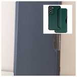 Kabura Razor Carbon Book Samsung Galaxy S23 Plus Granatowy, Zielony