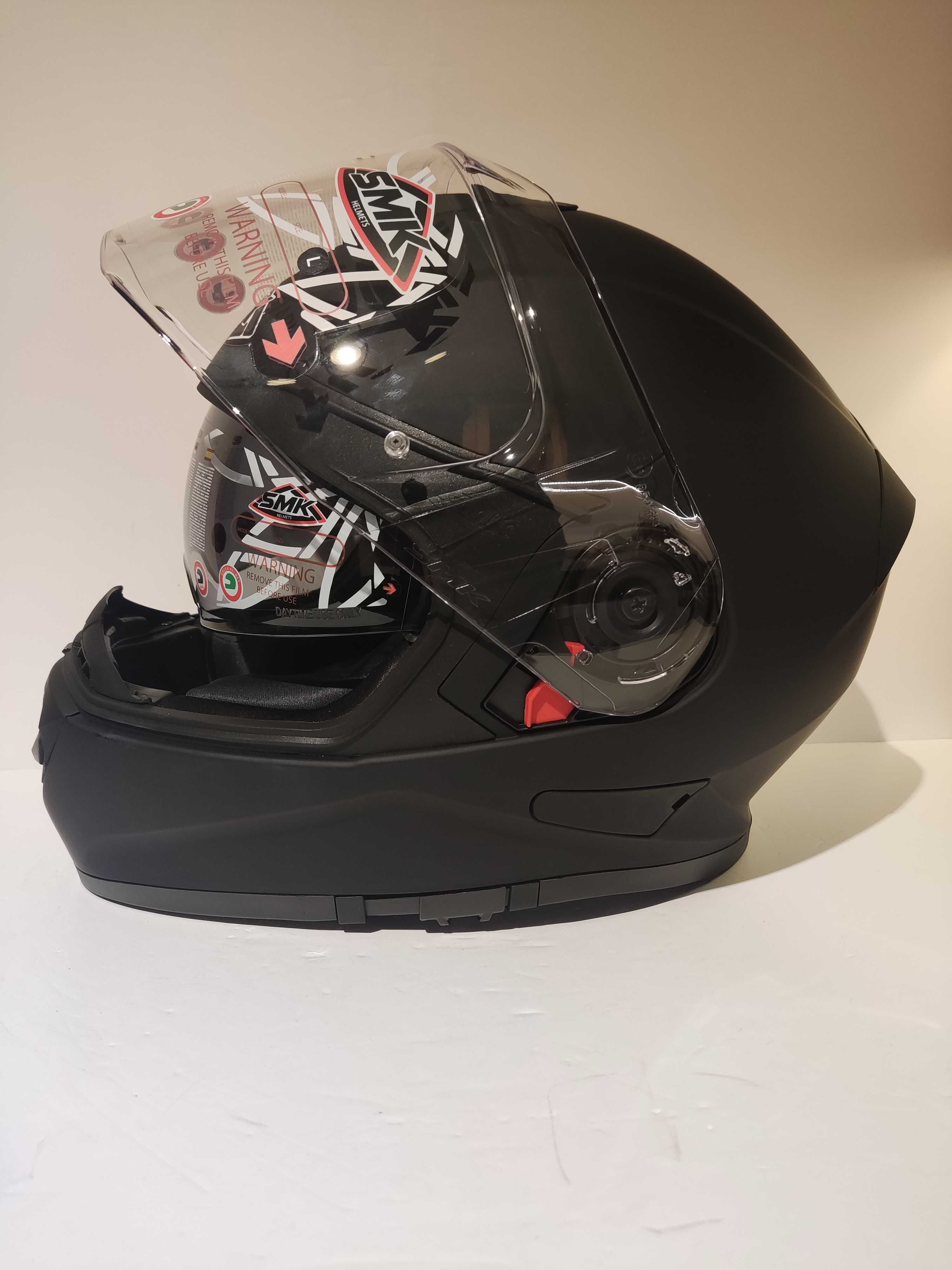 Capacete SMK integral mota scooter novo