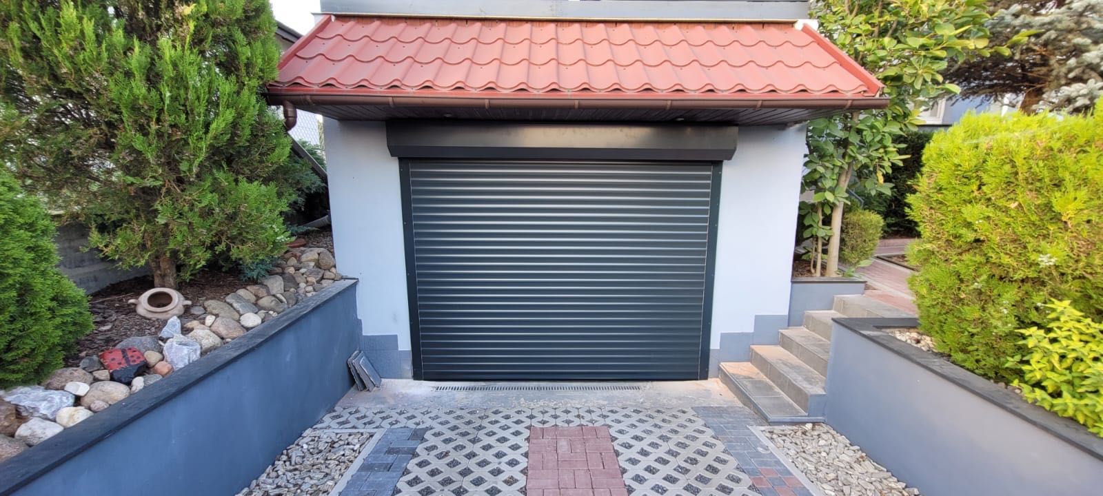 brama rolowana max. wymiar! profil PA 77 mm szer 500 cm x wys 400 cm!