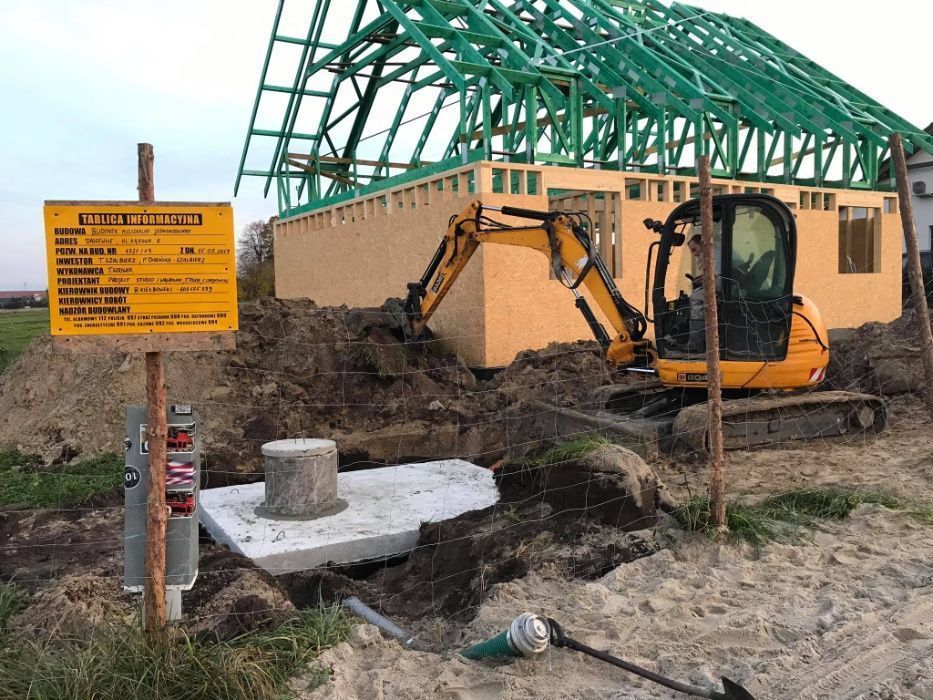 Szamba betonowe z Wykopem, Zbiornik na deszczówkę KOMPLEKSOWO