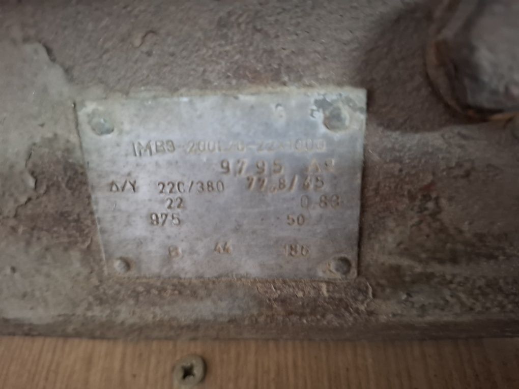 Silnik 22kw wolnoobrotowy