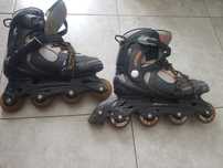 Rolki unisex czarne