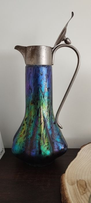 Peça antiga em vidro