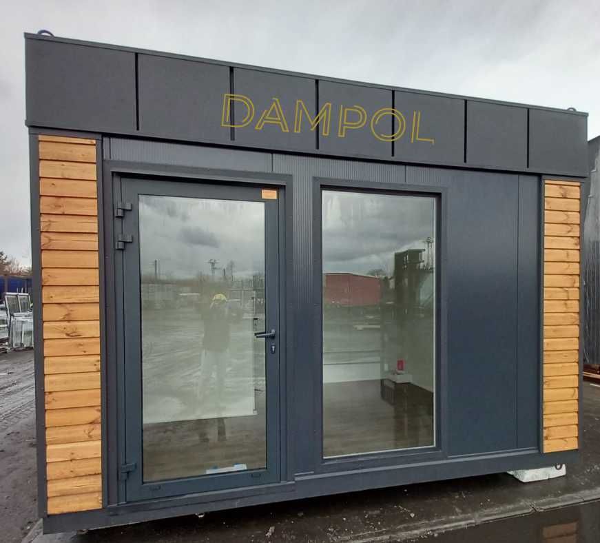 Pawilon 400x300 LEASING-stróżówka, sanitarny, kiosk,portiernia,gastro.