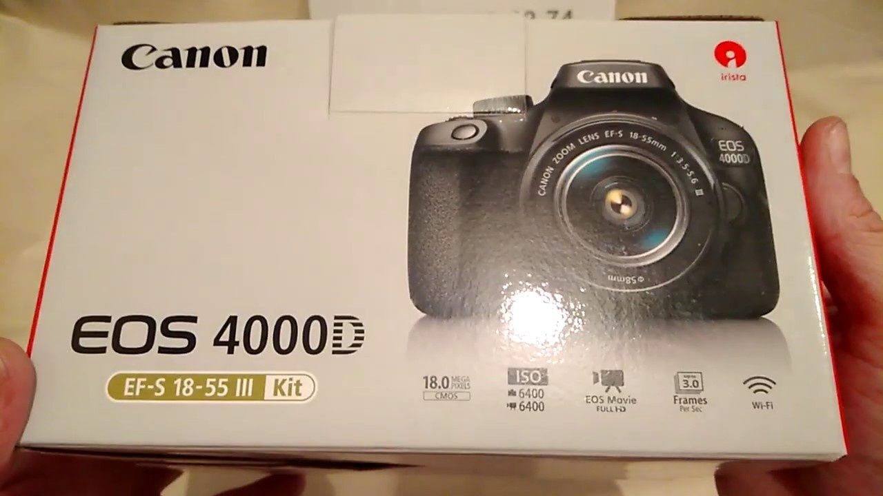 Canon EOS 4000d фотоаппарат