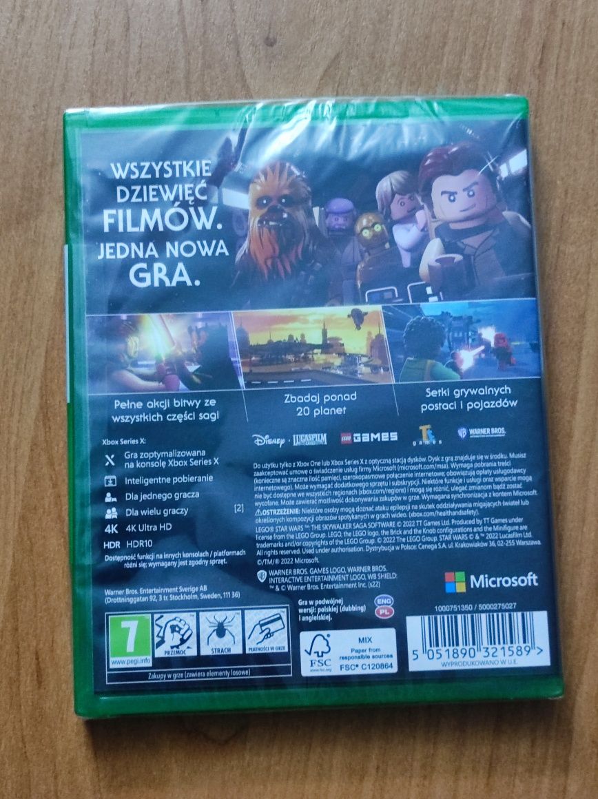 LEGO Gwiezdne Wojny Saga Skywalkerów Xbox