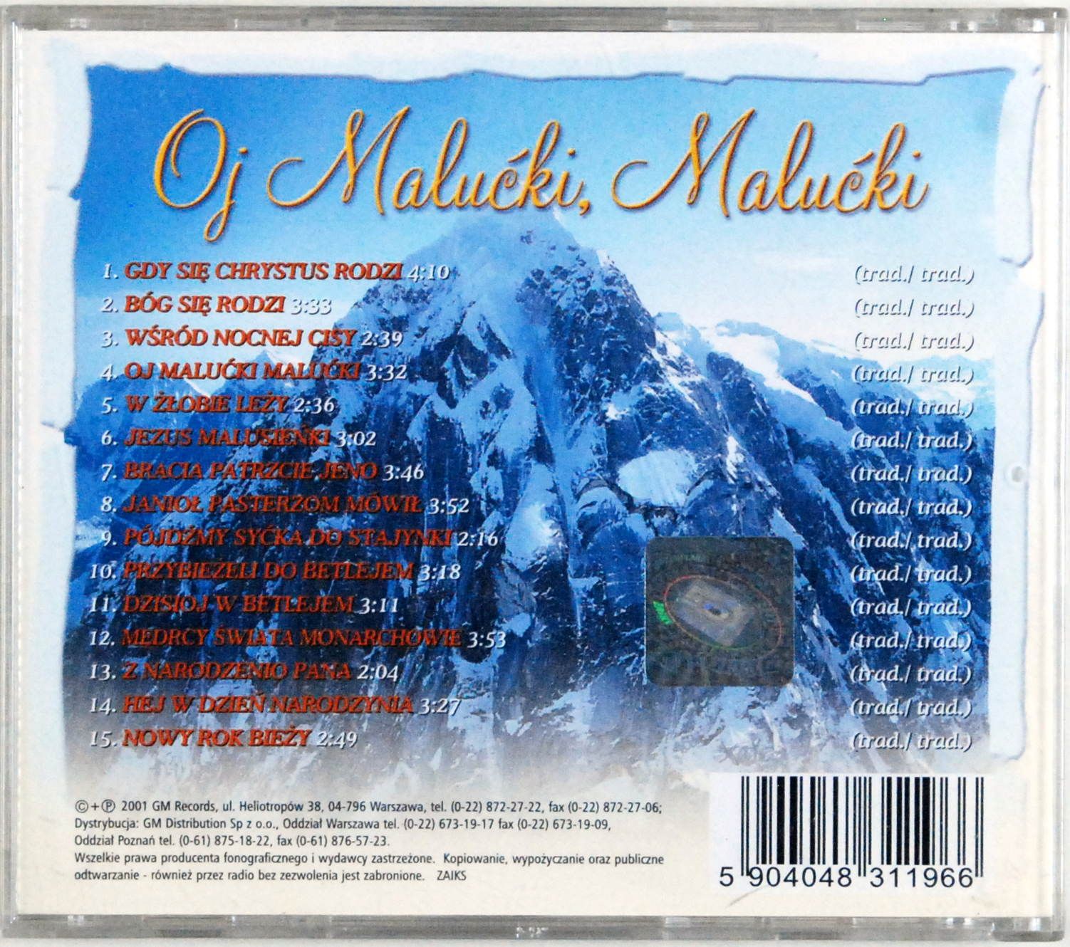 (CD) Oj Malućki, Malućki - Góralskie Kolędowanie