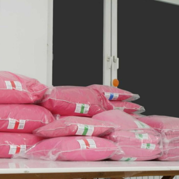 Poduszka 40x40 z Puchu Inlet Bawełniany Andrychowski 100% pierze gęsie