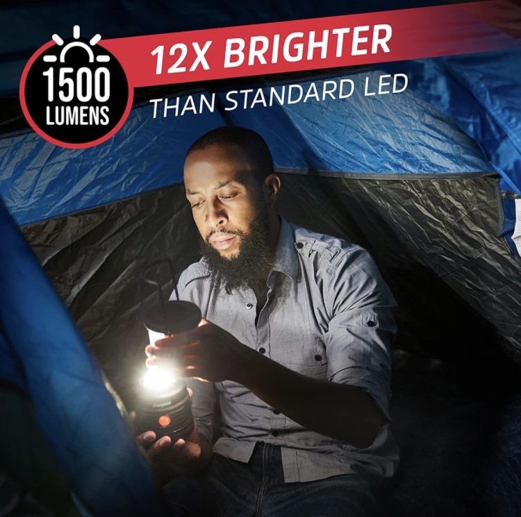 Energizer 1500 люмен кемпінг LED ліхтар