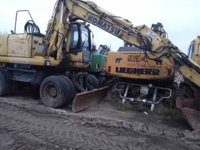 Koparko kołowa KOMATSU 210