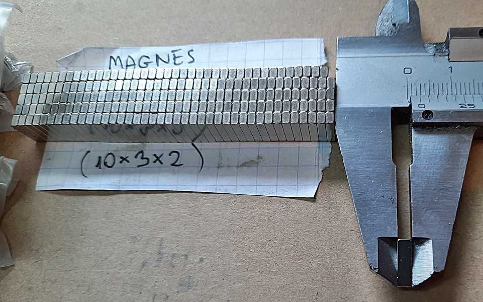 Magnes neodymowy 10x3x2 MPL N38 - 10 szt.