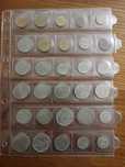 Mica com moedas de Portugal