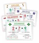 Plansze edu - Działania matematyczne 4 karty. LearnHow