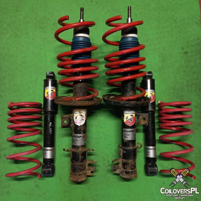 KONI Abarth Fiat 500/595/695 Eibach sportowe