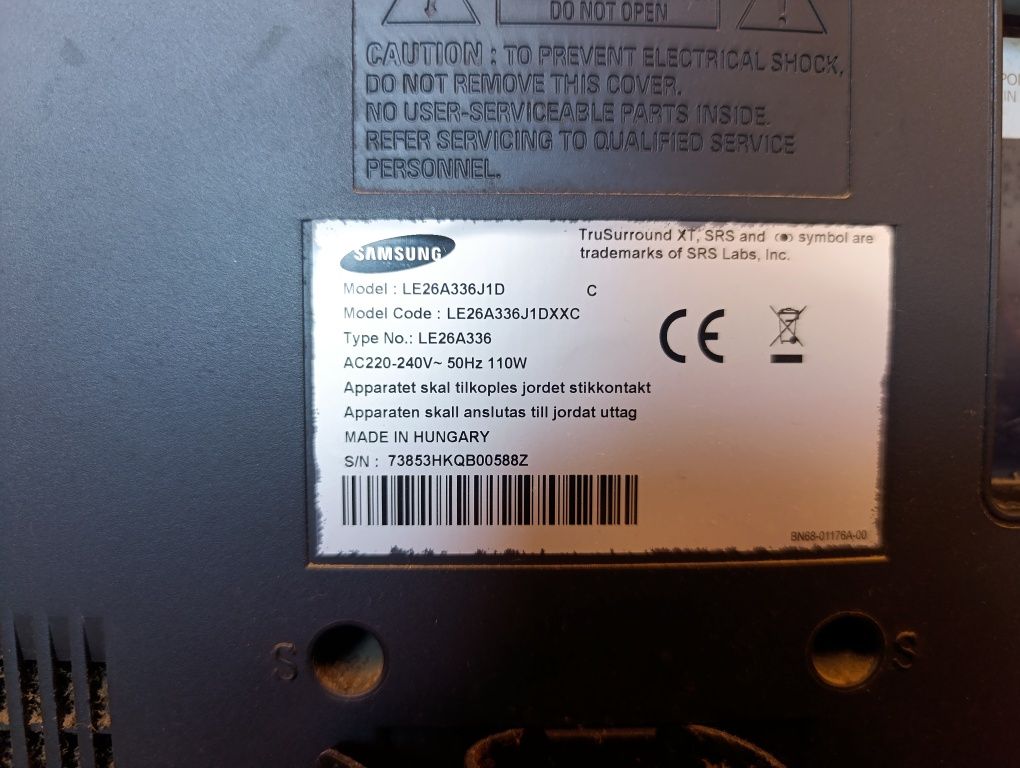 TV Samsung LE26A336J1D