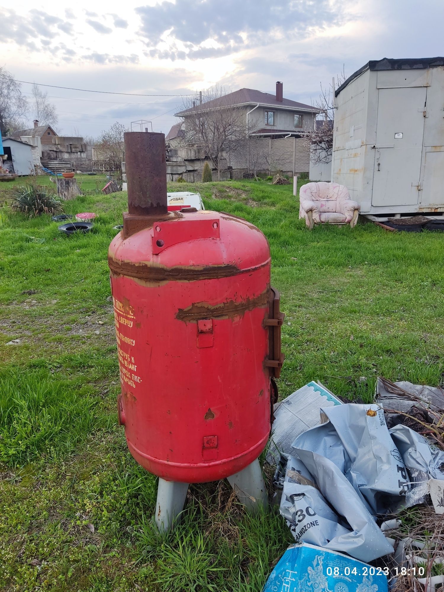 Продам буржуйку новая только сделали не была в употреблении