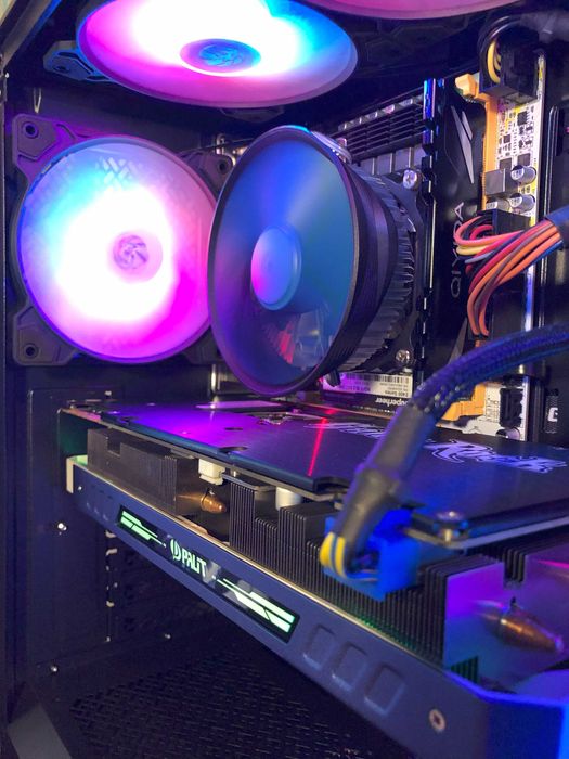Игровой ПК Intel i7/32Gb/GTX1070/SSD256+1Tb компьютер системный блок