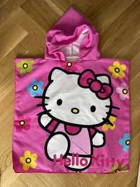 Ręcznik poncho dla dziecka Hello Kitty