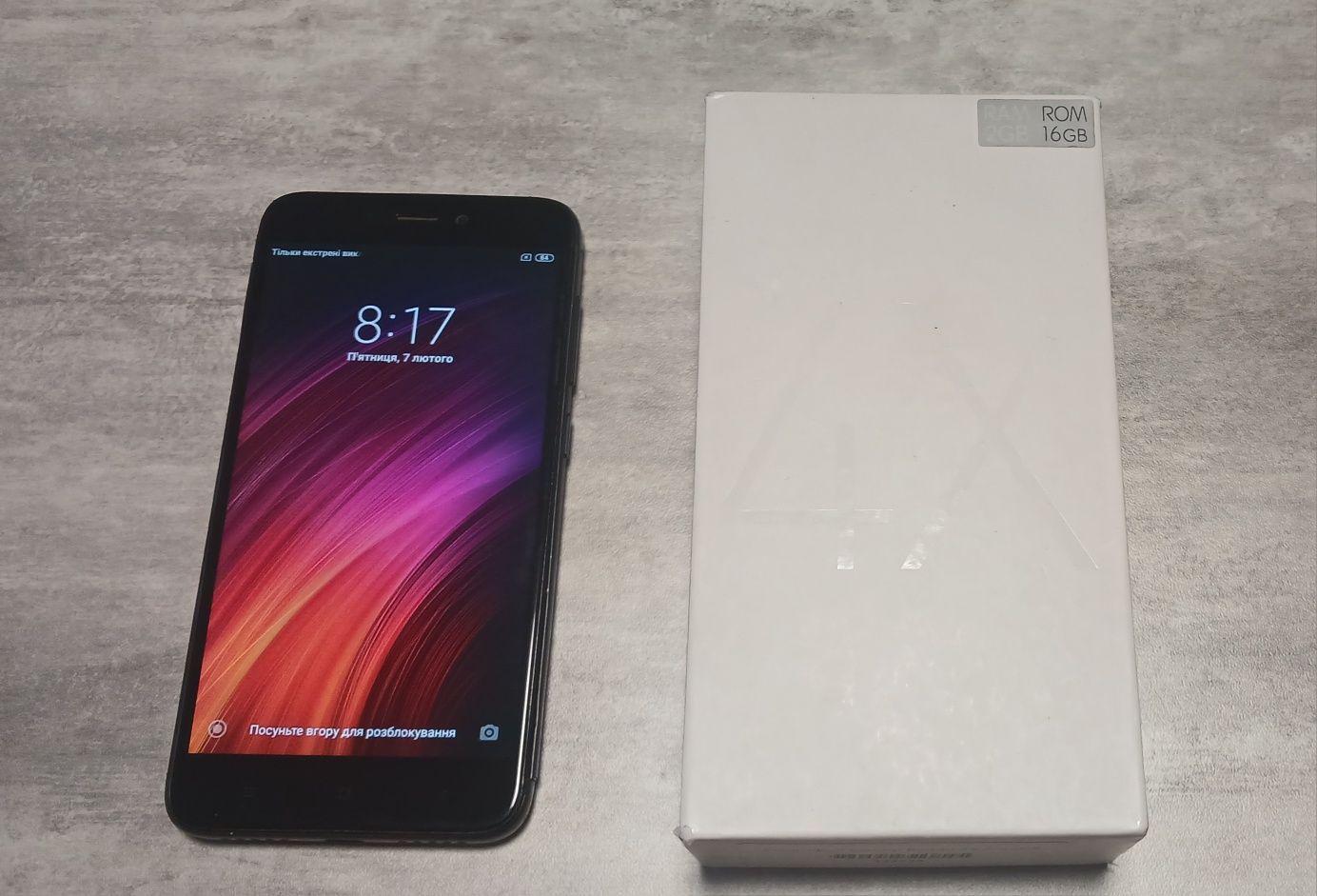 Смартфон Xiaomi Redmi 4X