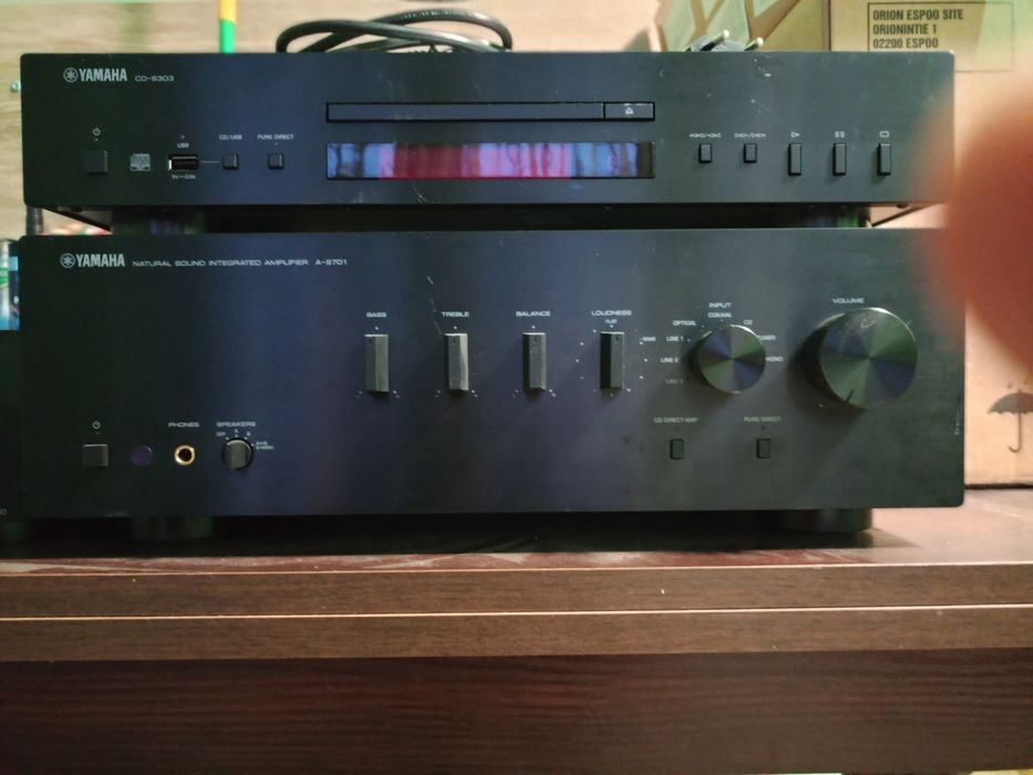 Zestaw yamaha Amp+cd