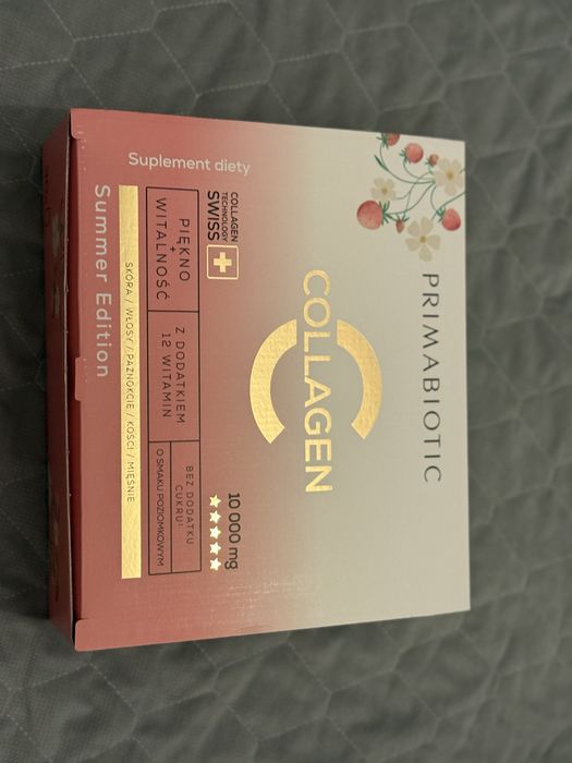 Collagen primabiotic kolagen poziomka summer edition 15 sztuk