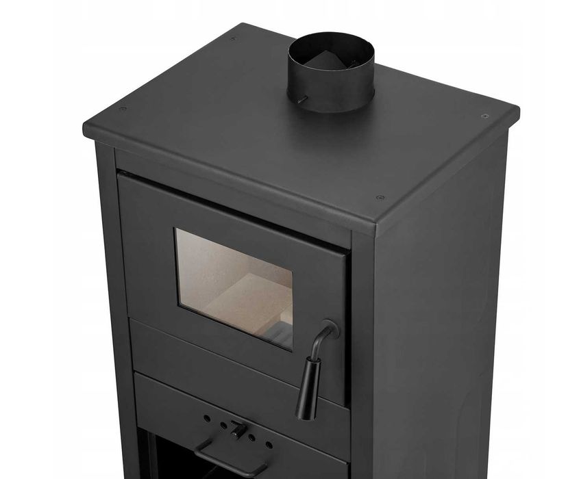 Piec stalowy koza kominek do 120m2