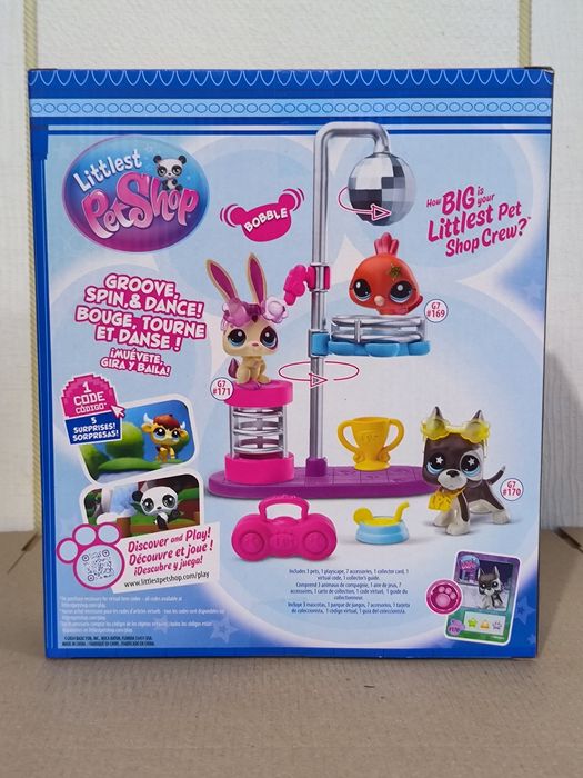 Littlest Pet Shop Disco G7 LPS ЛПС Пет Шоп Дог Диско Вечірка кішка cat