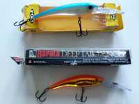 woblery trollingowe Storm Seep Thunder 12cm i Rapala Tail Dancer 11cm