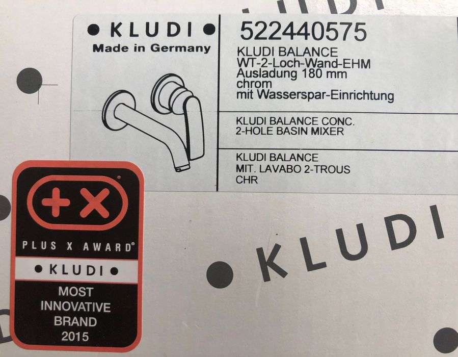 Kludi Balance bateria umywalkowa podtynkowa